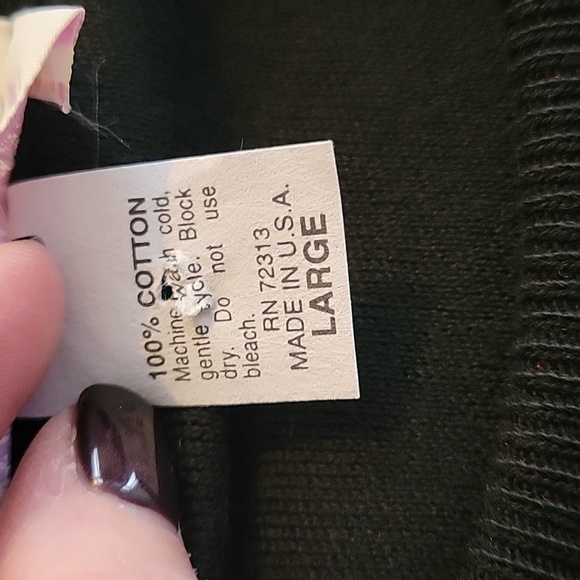 Andrew Rohan Classic Women Sz Large Layering Shell Cotton Top Sleeveless Casual - Picture 9 of 9